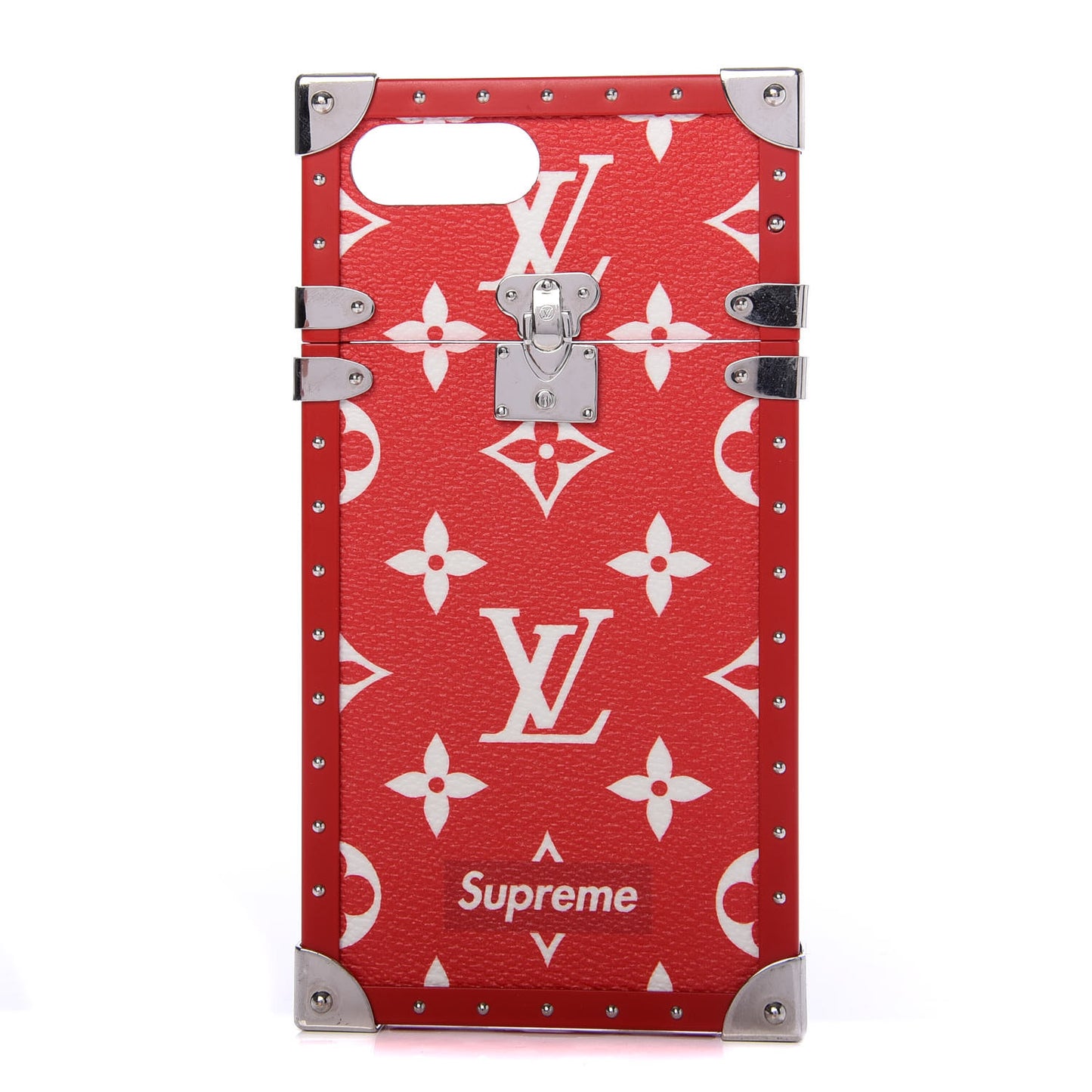 X SUPREME Monogram Eye-Trunk iPhone 7 Plus Case Red