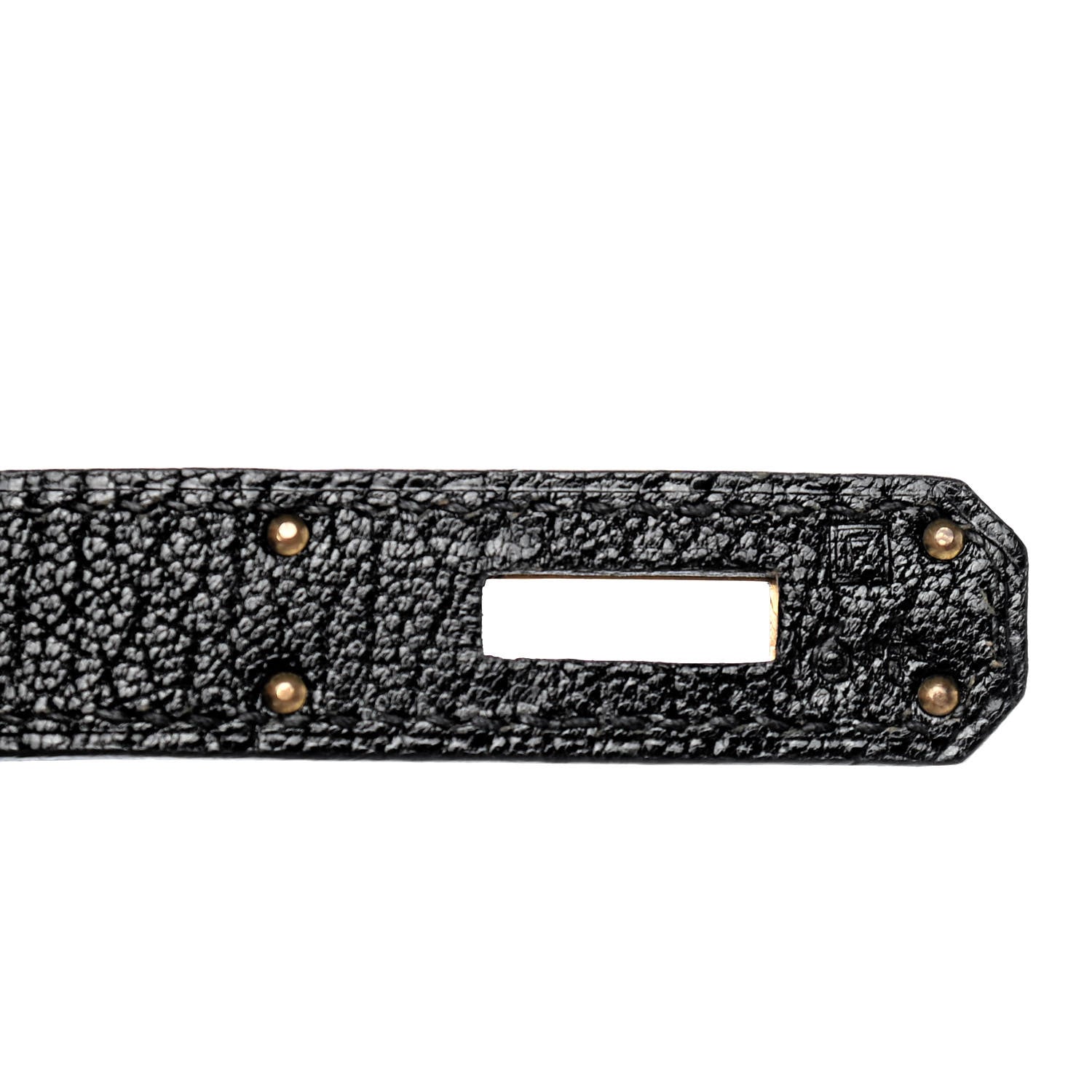 Hermes Chevre De Coromandel Kelly Retourne 32 Black 6 of 8