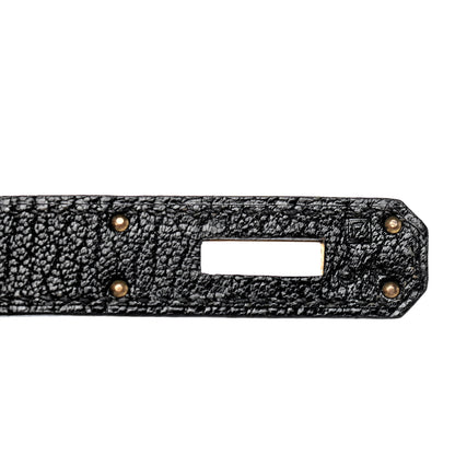 Hermes Chevre De Coromandel Kelly Retourne 32 Black 6 of 8