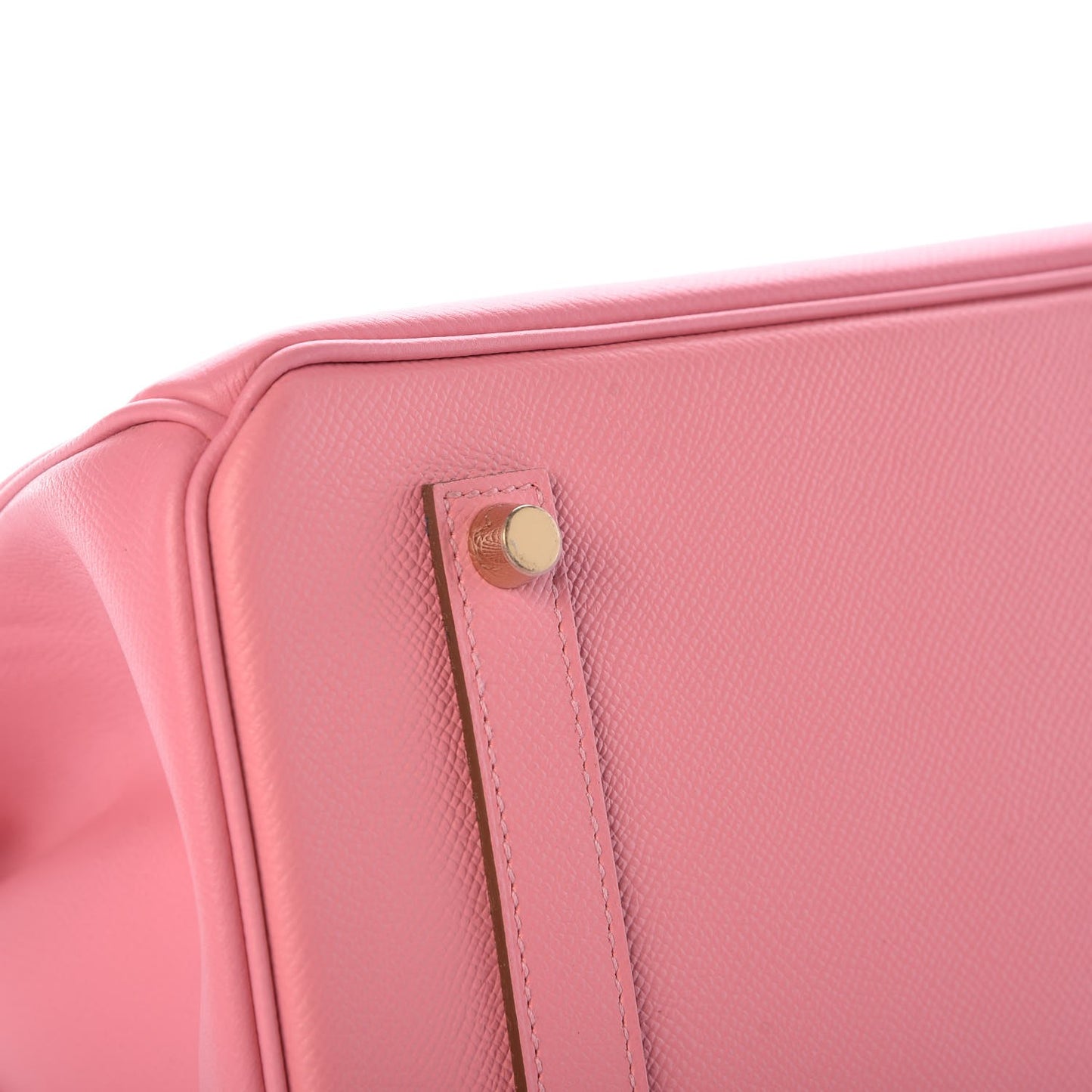 Epsom Horseshoe Birkin 35 Rose Confetti Gris Perle