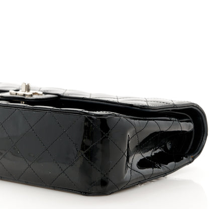 Chanel Patent Quilted Medium Double Flap Black 11 of 12
