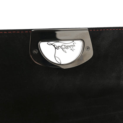 Christian Louboutin Patent Leopard Vero Dodat Clutch Brown 11 of 12