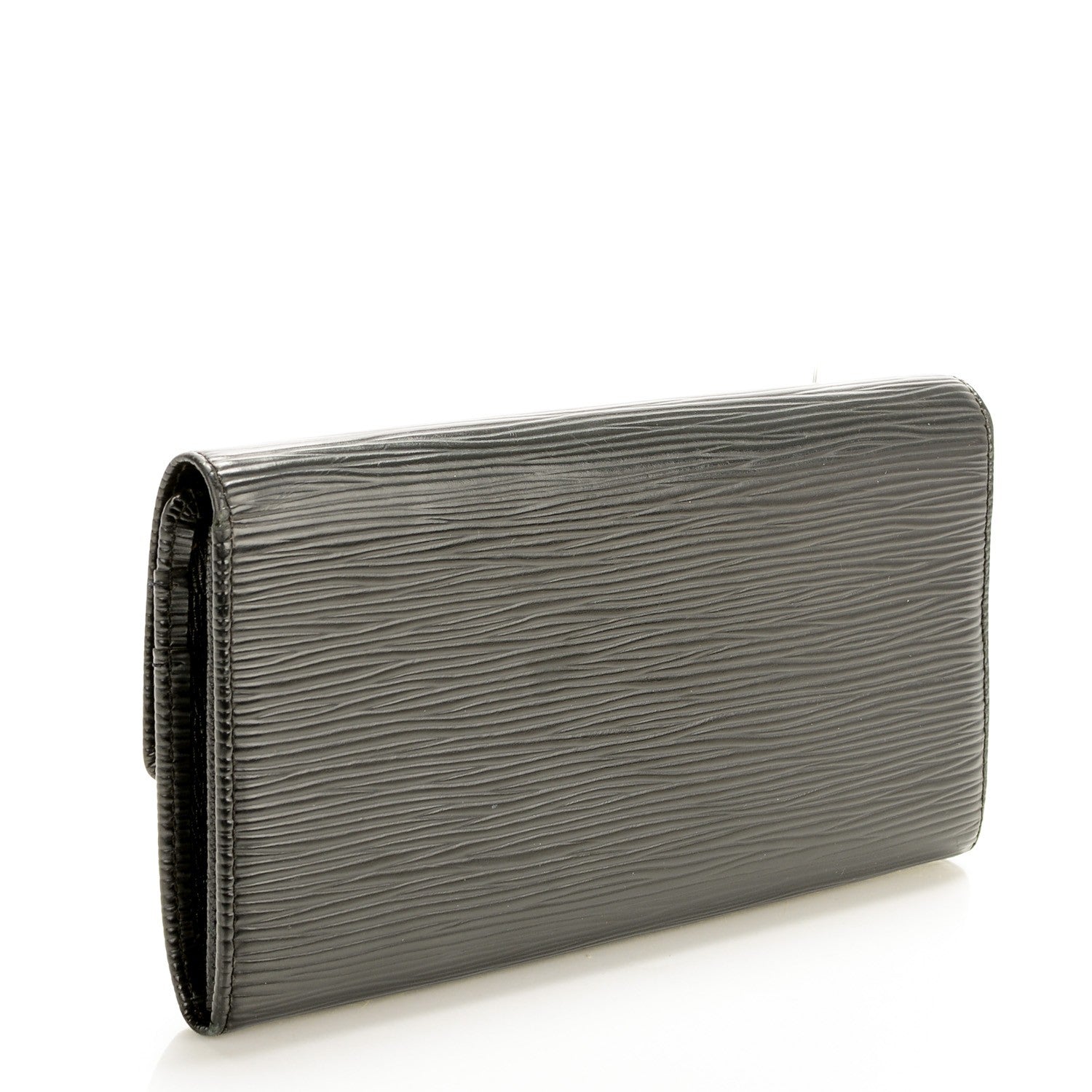 Louis Vuitton Epi Sarah Wallet Black 3 of 7
