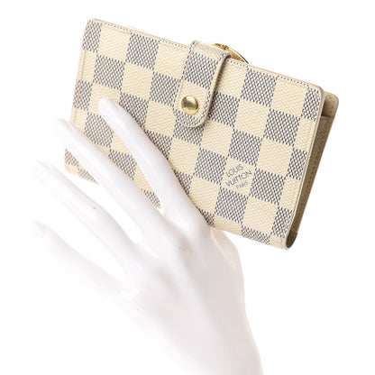 Louis Vuitton Damier Azur French Purse Wallet 2 of 8