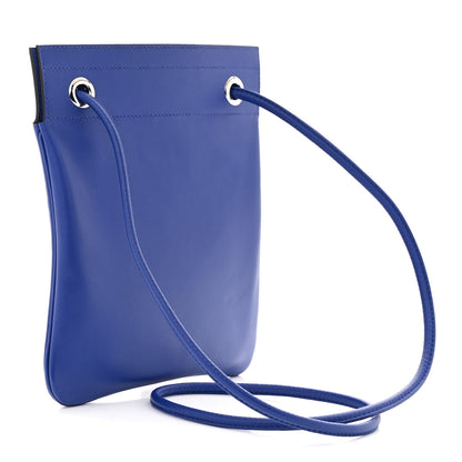 Hermes Milo Lambskin Swift Mini Aline Bleu Electrique 3 of 10