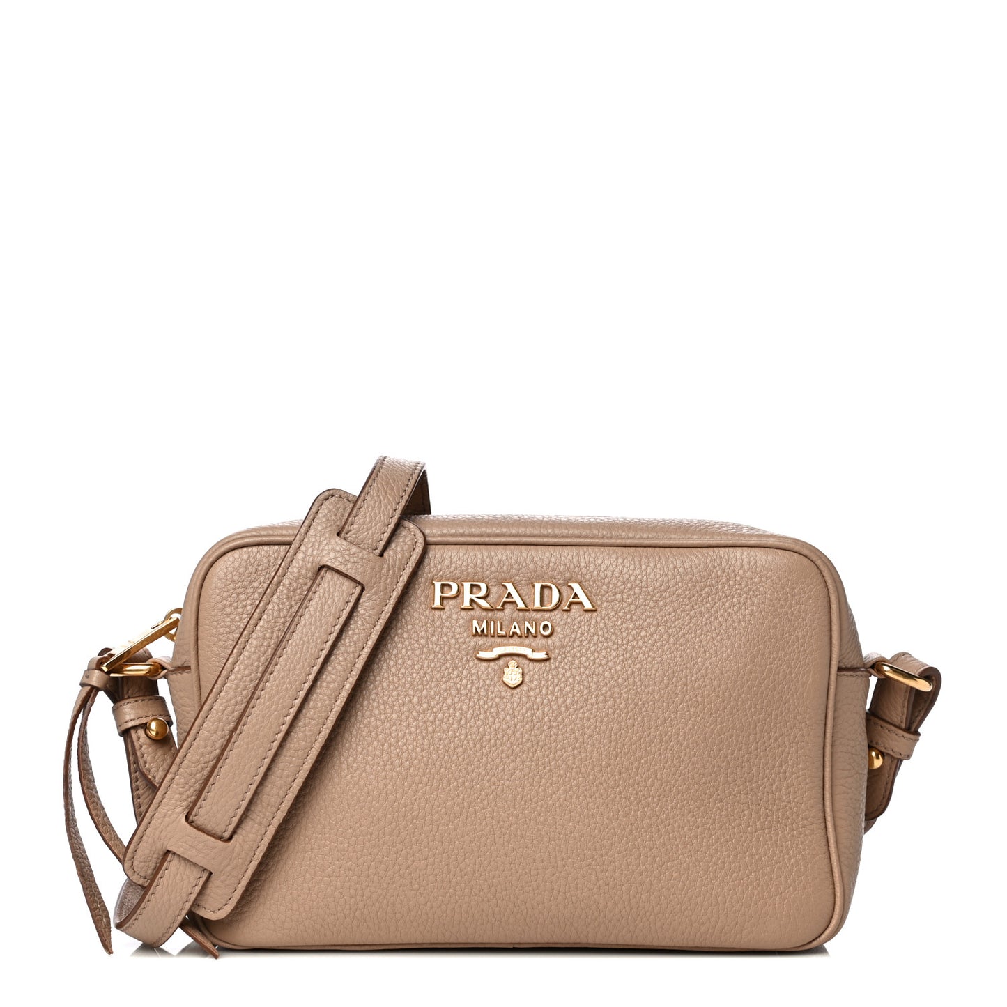 Vitello Daino Camera Crossbody Cammeo