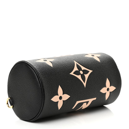Louis Vuitton Empreinte Monogram Giant Papillon BB Black Beige 3 of 7