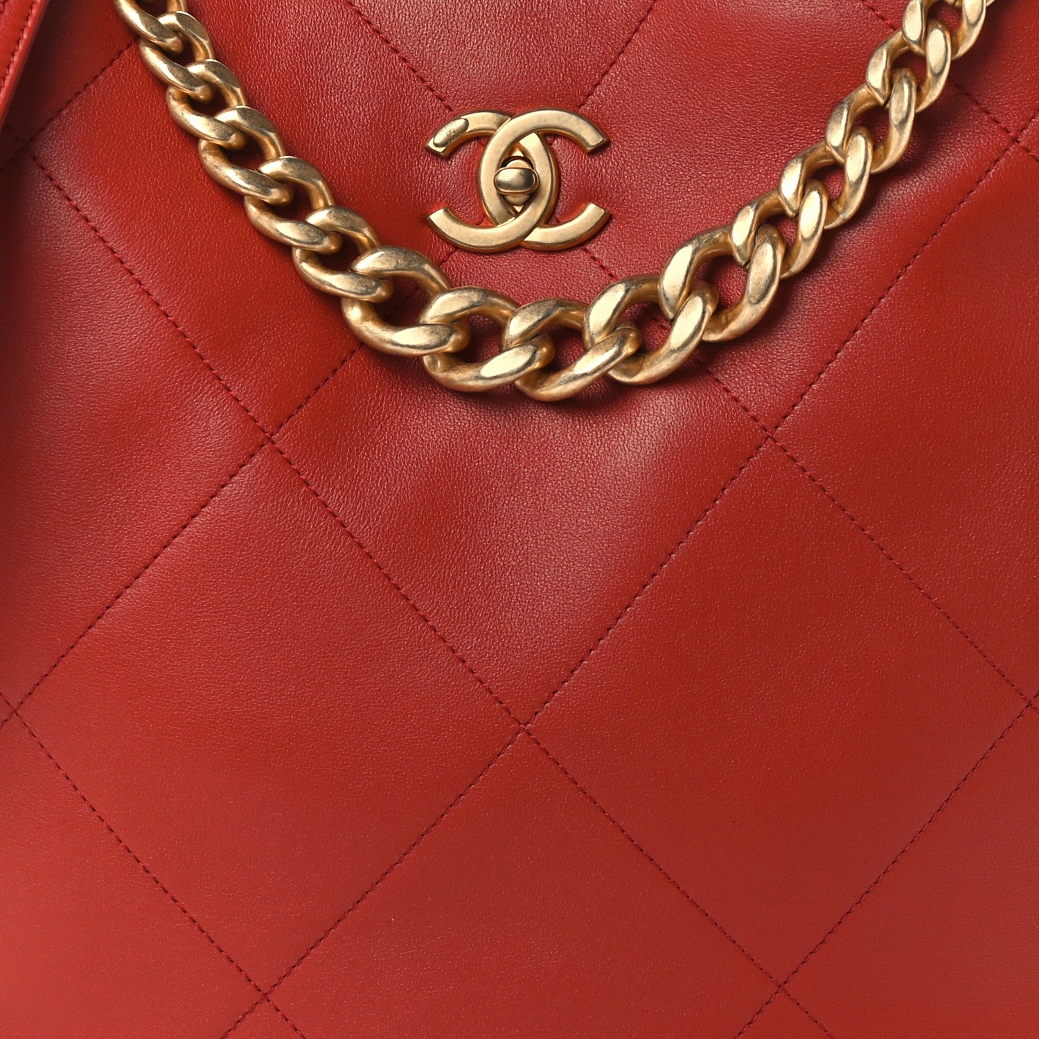 Chanel Calfskin Stitched Easy Mood Hobo Brown 9 of 13