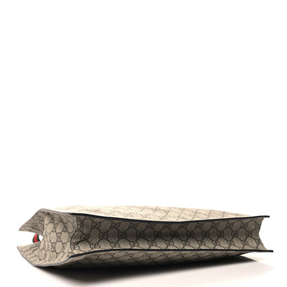 Gucci Soft GG Supreme Monogram Web Vertical Tote Black 4 of 10