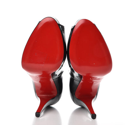 Christian Louboutin Patent Very Prive 120 Pumps 39 Black 10 of 11