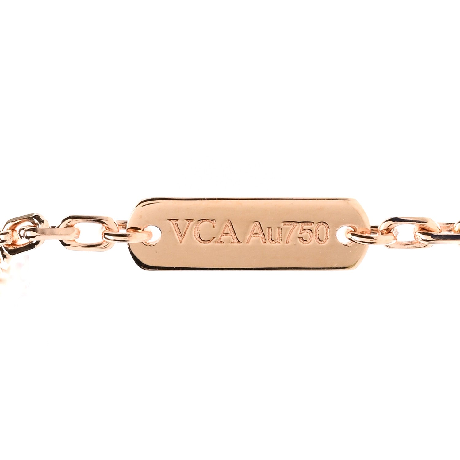 Van Cleef & Arpels 18K Rose Gold Carnelian Onyx Lucky Spring Closed Wing Ladybug Bracelet 4 of 5