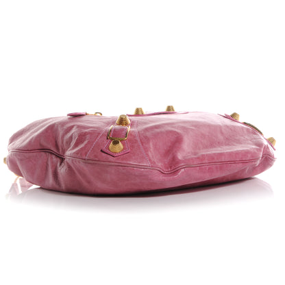 Balenciaga Agneau Giant 21 Gold Hardware Hobo Bubblegum 4 of 8