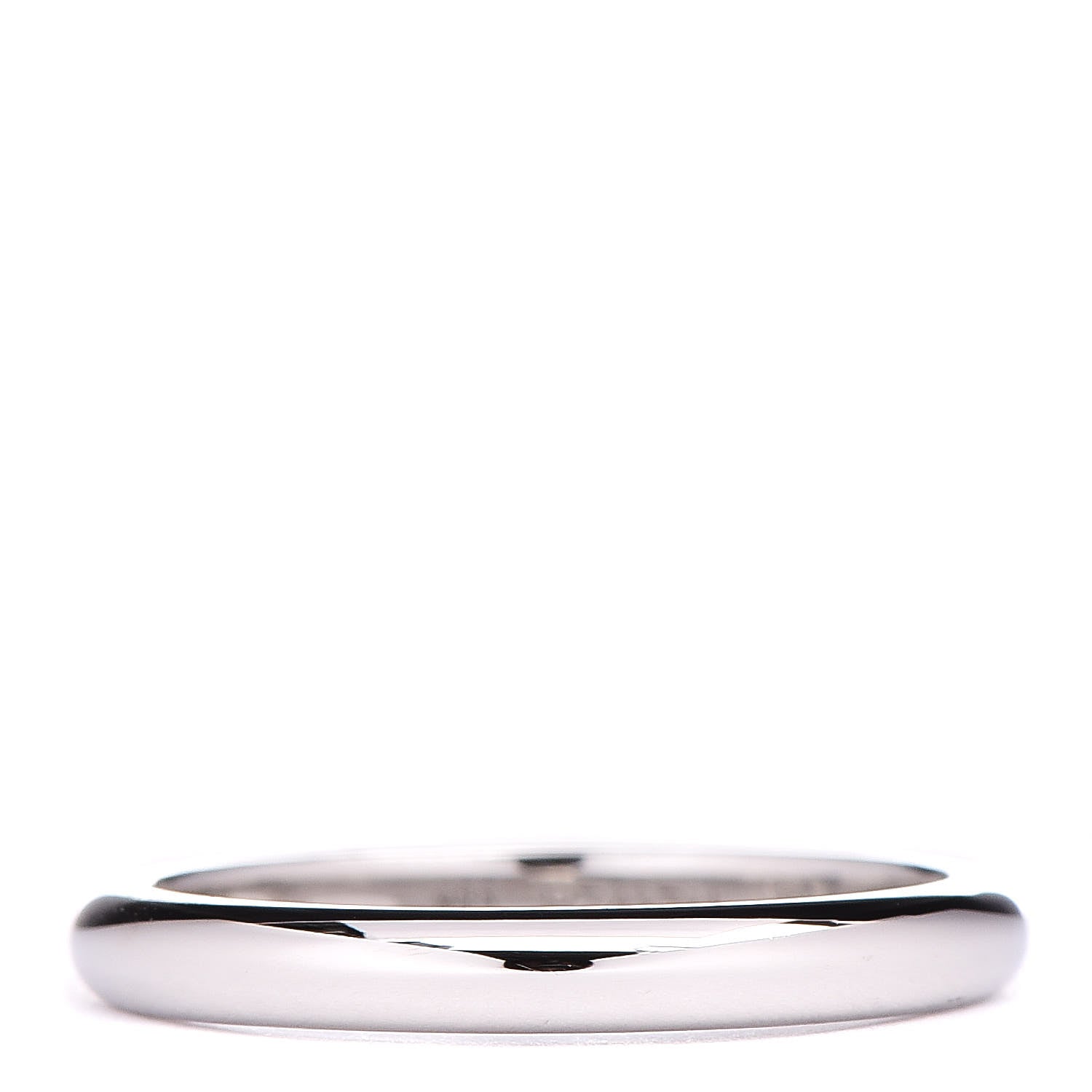 Bulgari BVLGARI Platinum 2.65mm Fedi Wedding Ring 54 6.75 1 of 5