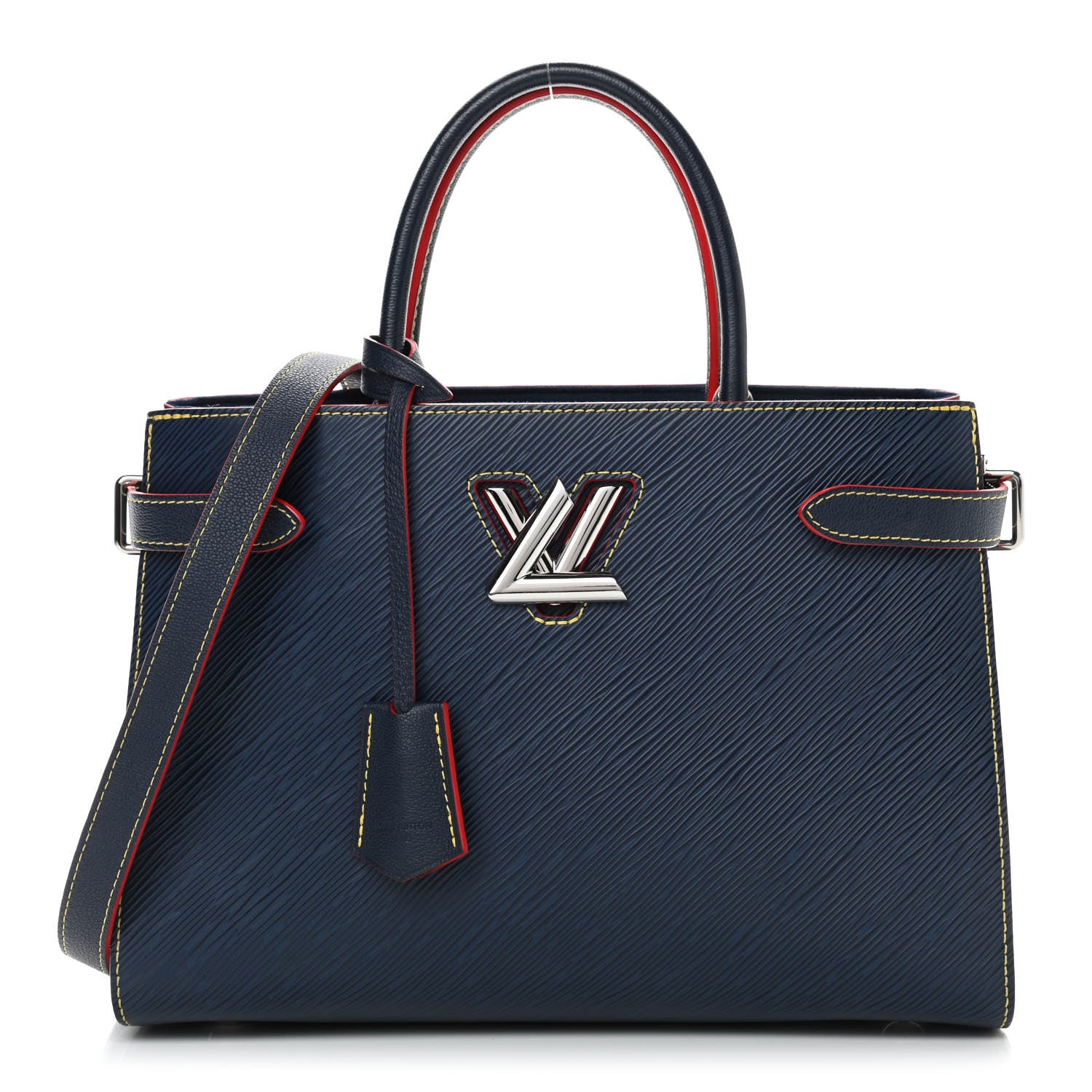 Louis Vuitton Epi Twist Tote Indigo Coquelicot 1 of 13