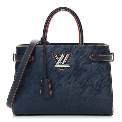 Louis Vuitton Epi Twist Tote Indigo Coquelicot 1 of 13
