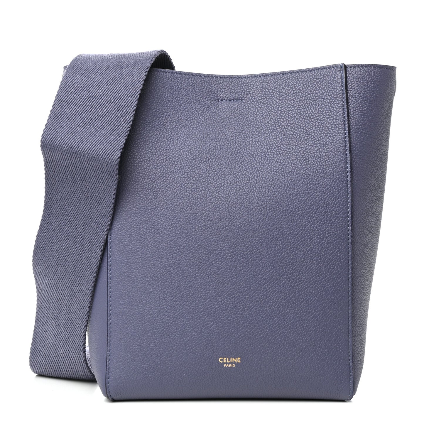 Soft Grained Calfskin Small Sangle Bucket Bag Chardon