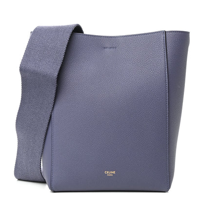 Celine Soft Grained Calfskin Small Sangle Bucket Bag Chardon 1 of 8