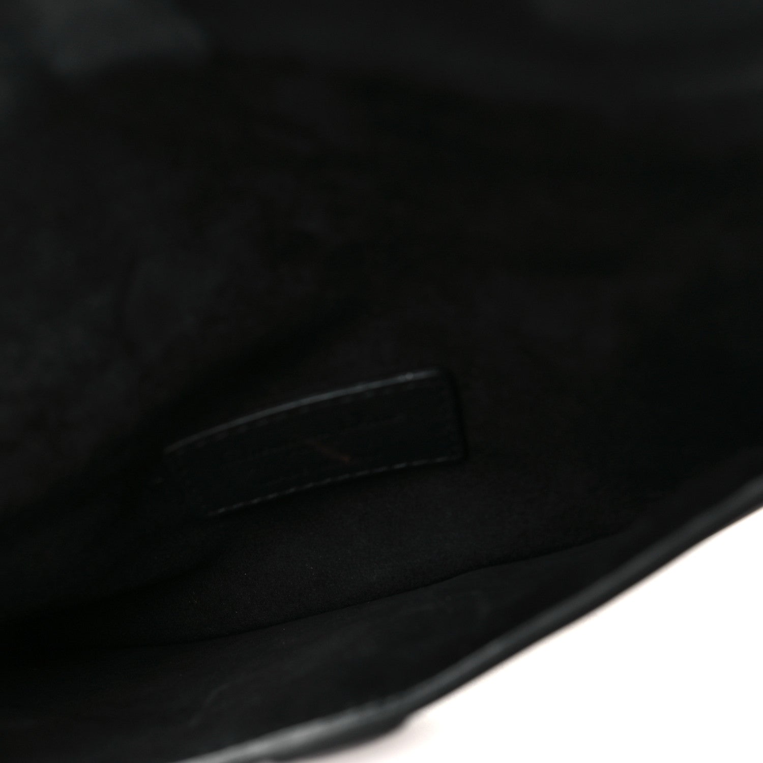Christian Dior Ultra Matte Calfskin Saddle Belt Bag Black 4 of 8