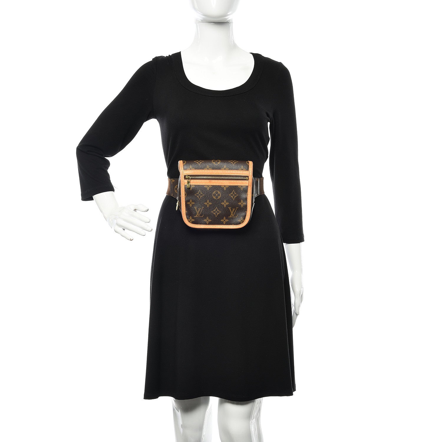 Louis Vuitton Monogram Bosphore Bum Bag 2 of 13