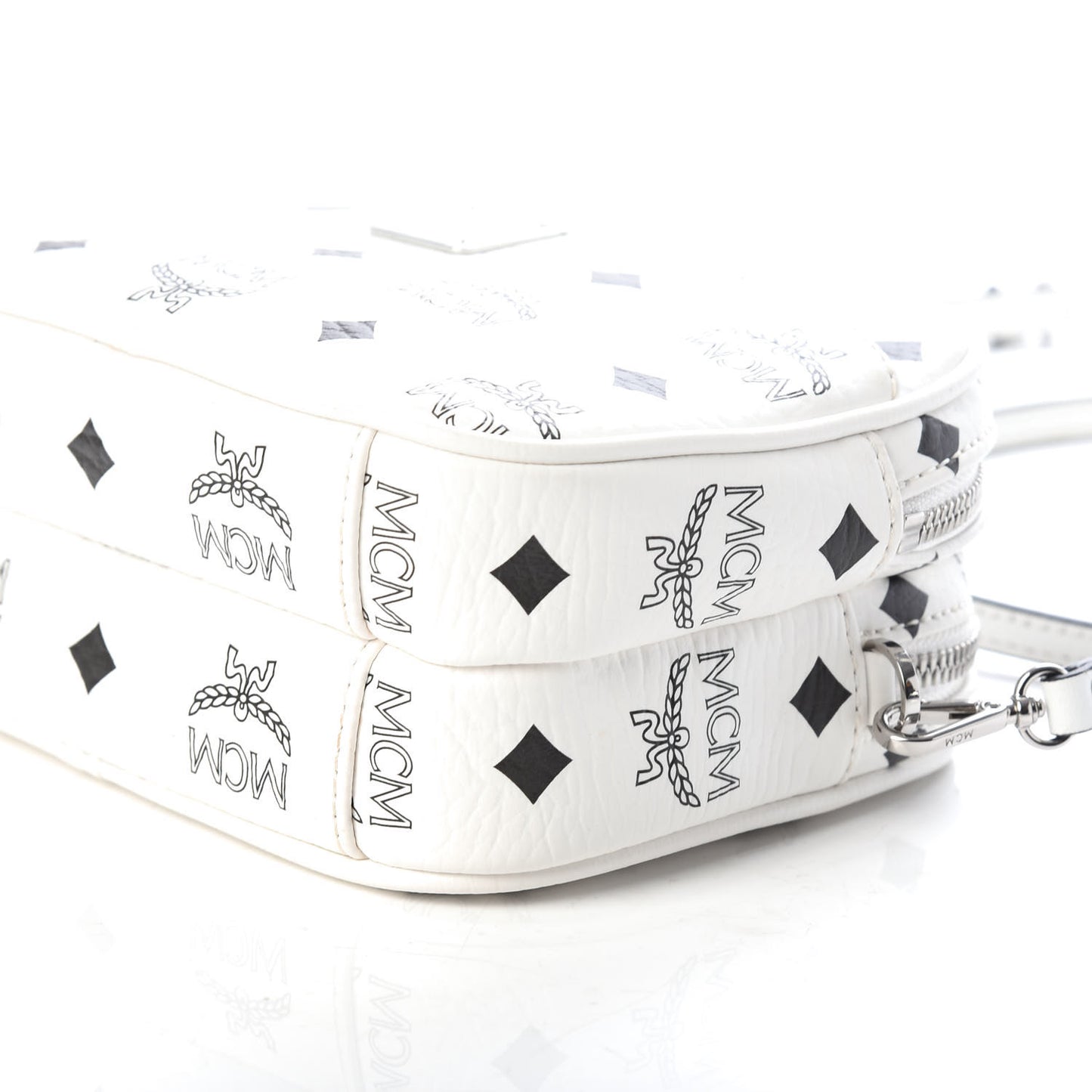 Visetos Camera Crossbody Bag White