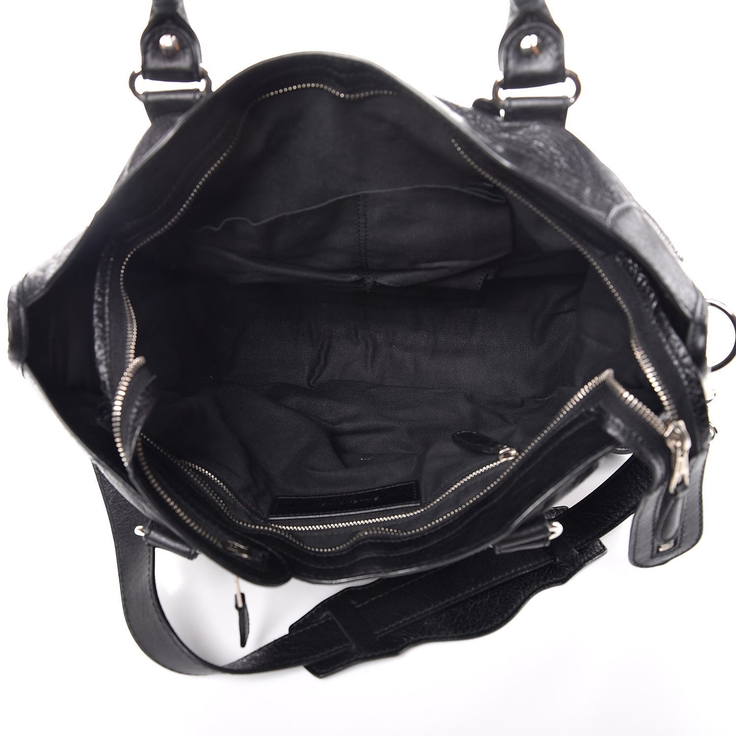 Agneau Giant 12 Silver Hardware City Black