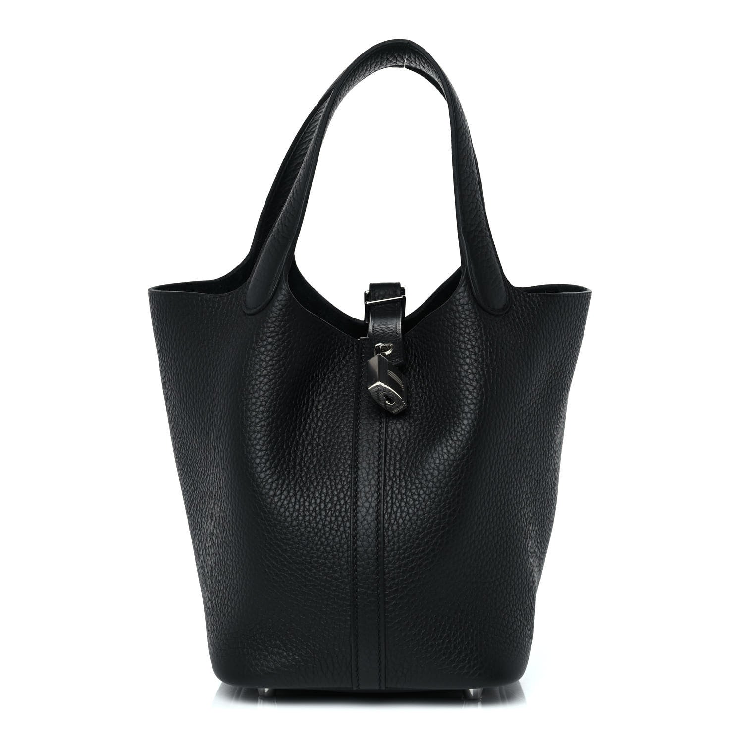Hermes Taurillon Clemence Picotin Lock 18 PM Black 1 of 9