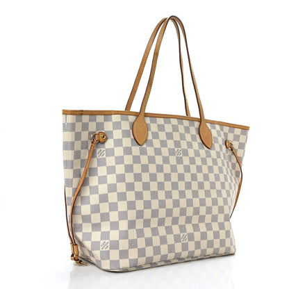 Louis Vuitton Damier Azur Neverfull MM 3 of 12