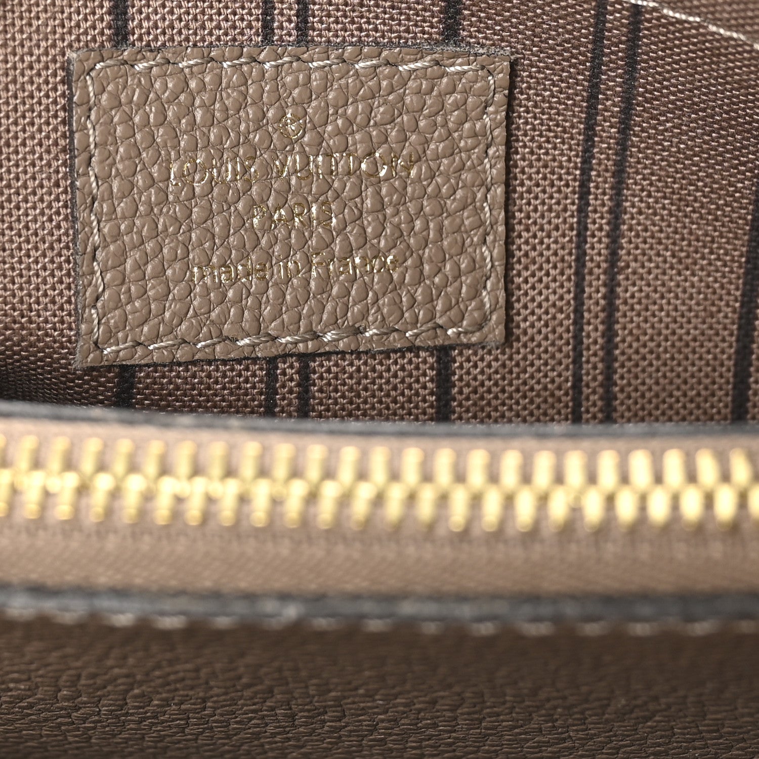 Louis Vuitton Empreinte Montaigne MM Mastic 6 of 9