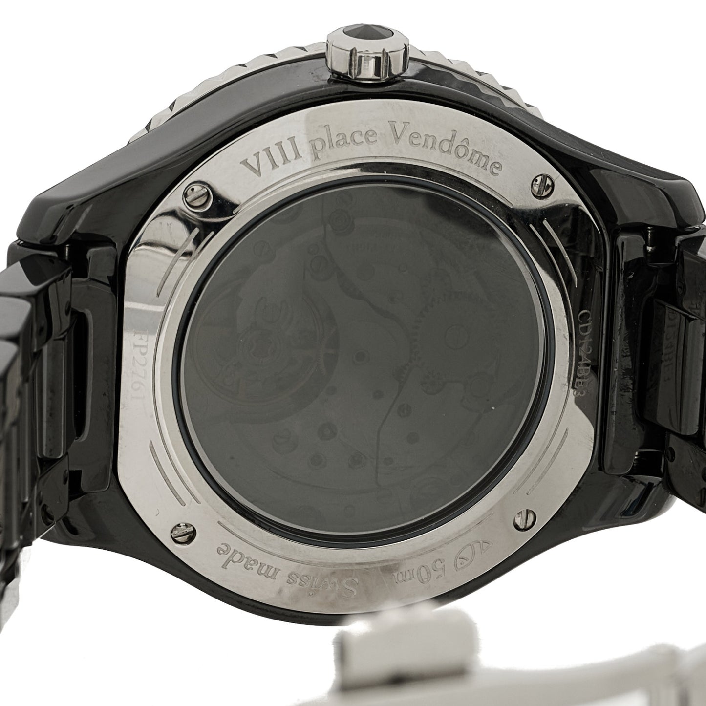 Stainless Steel Ceramic Diamond Bezel Mother of Pearl 36mm Dior VIII Grand Bal Drape Automatic Watch