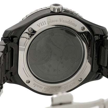 Christian Dior Stainless Steel Ceramic Diamond Bezel Mother of Pearl 36mm Dior VIII Grand Bal Drape Automatic Watch 4 of 5