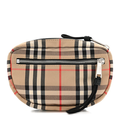 Burberry Nylon Vintage Check Small Cannon Bum Bag Archive Beige 1 of 8