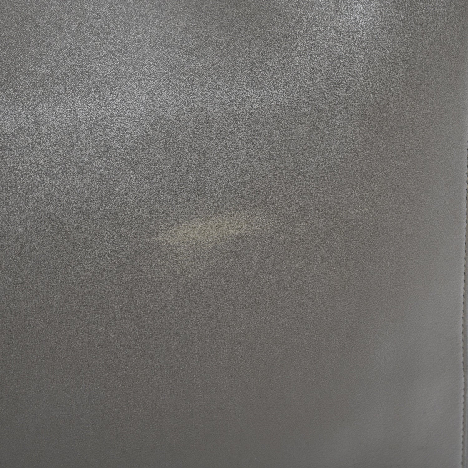 Celine Calfskin Clasp Vertical Cabas Grey 13 of 15
