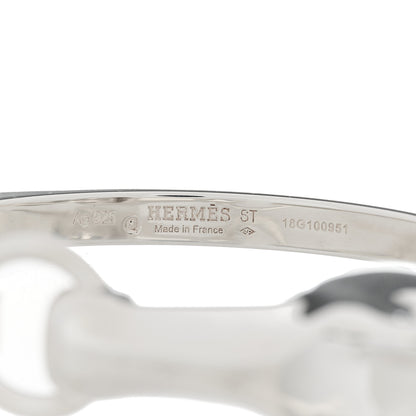 Hermes Sterling Silver PM Galop Bracelet ST 6 of 7