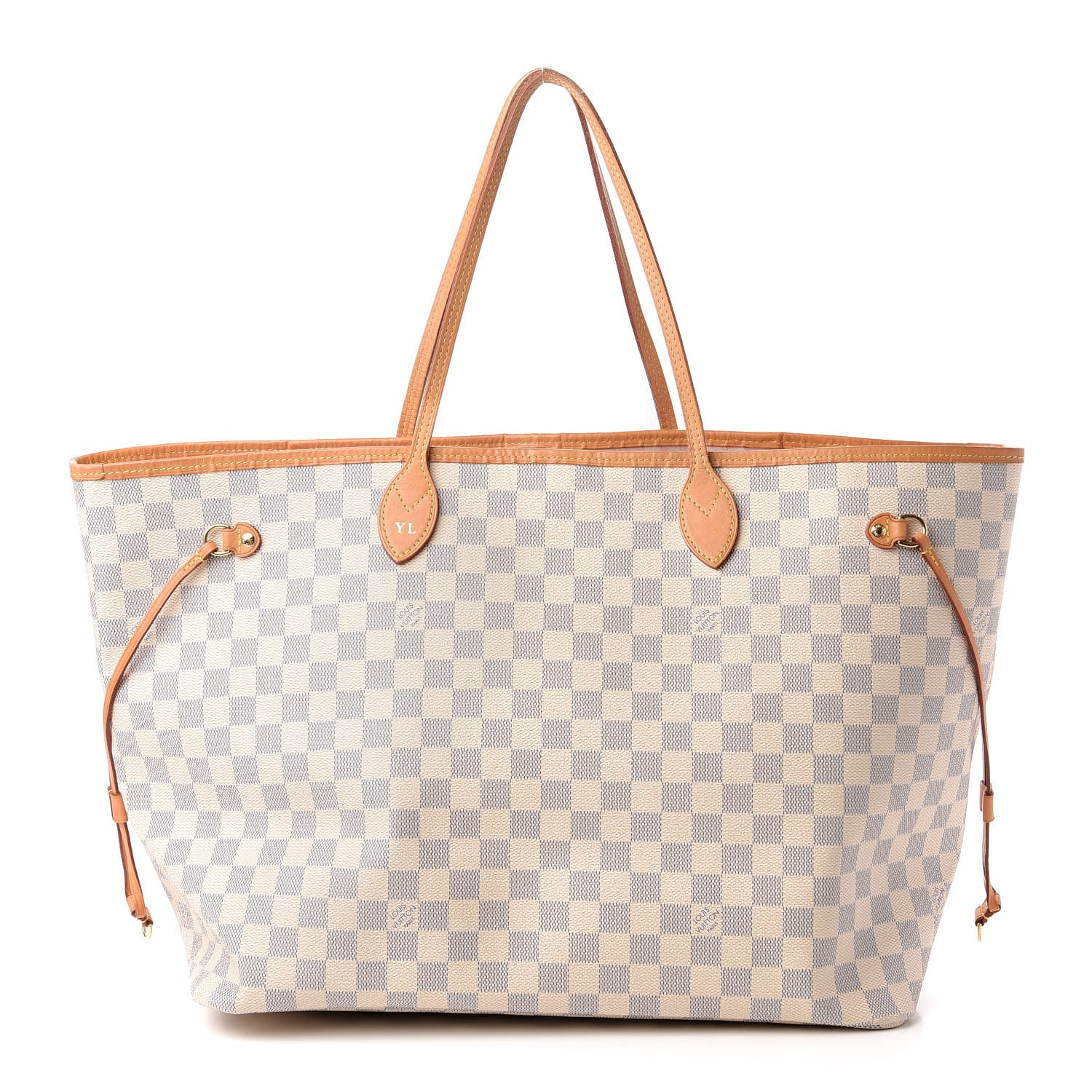 Louis Vuitton Damier Azur Neo Neverfull GM Rose Ballerine 1 of 10