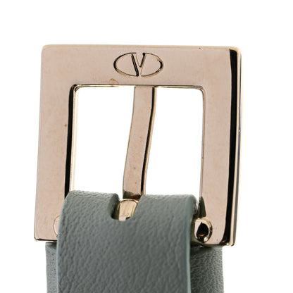 Valentino Garavani Vitello Rockstud Bracelet Light Blue 5 of 5