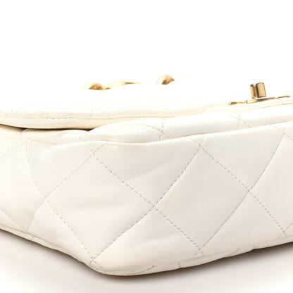 Chanel Lambskin Quilted Large CC Funky Town Flap White 9 of 10
