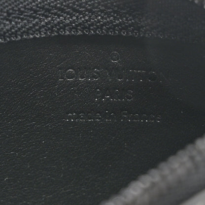 Louis Vuitton Grained Calfskin Aerogram Key Pouch Black 6 of 6