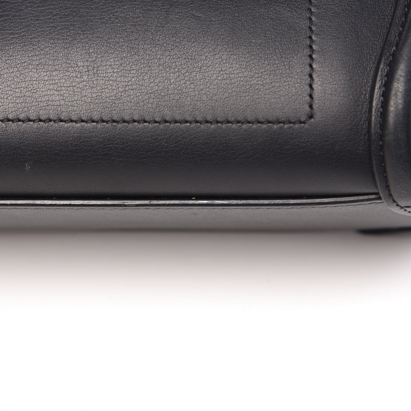 Smooth Calfskin Nano Luggage Black