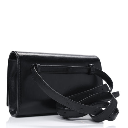 Saint Laurent Smooth Calfskin Monogram Kate Belt Bag Black 2 of 6