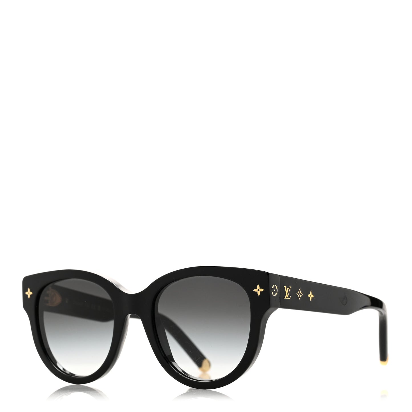 Acetate My Monogram Square Sunglasses Z1526W Black