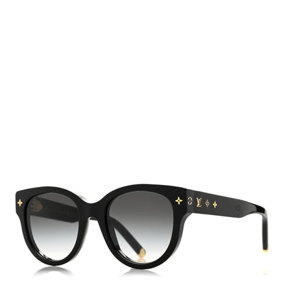 Louis Vuitton Acetate My Monogram Square Sunglasses Z1526W Black 1 of 8