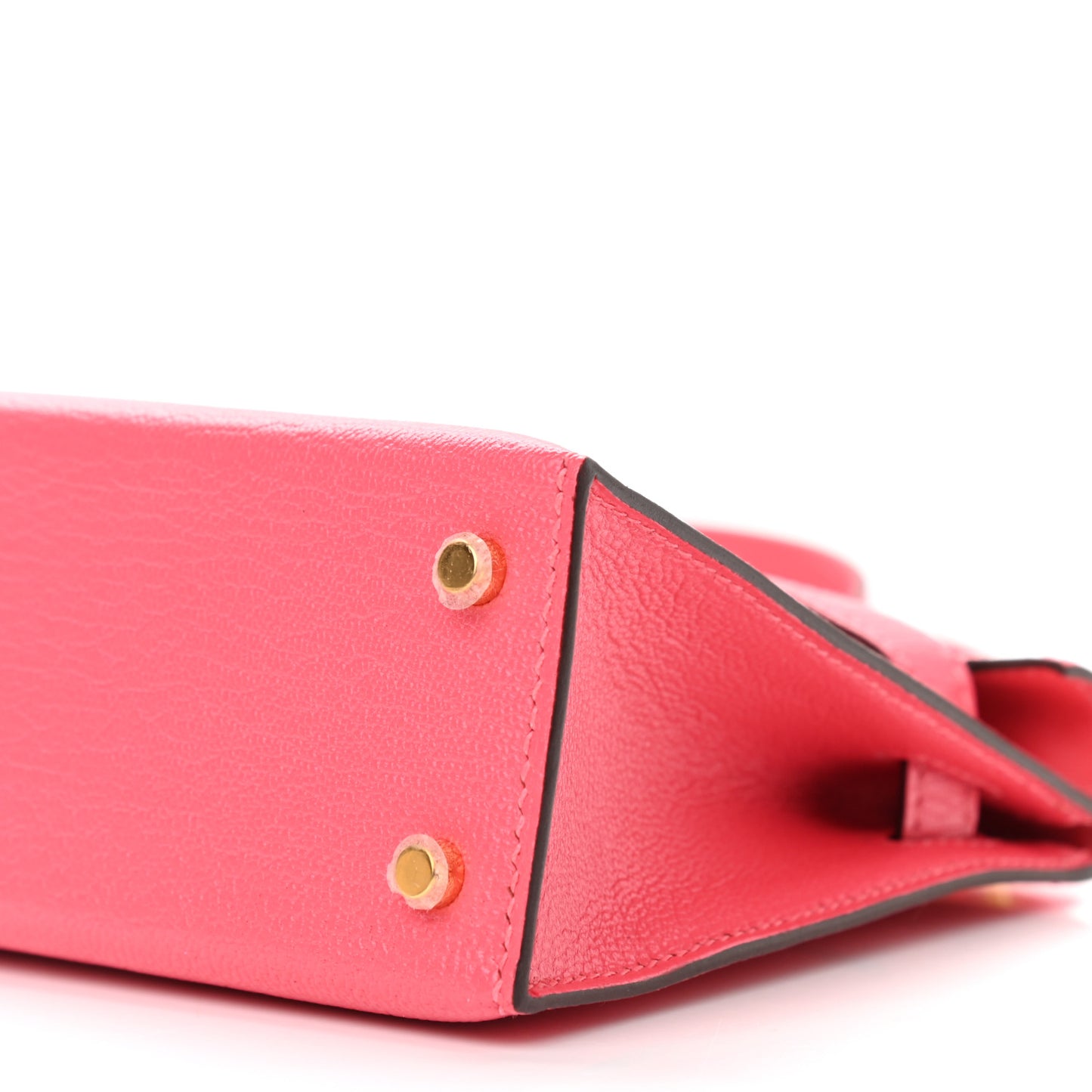 Chevre Mysore Mini Kelly Sellier 20 Rose Lipstick