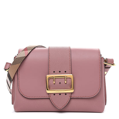 Burberry Soft Grain Calfskin Small Medley Crossbody Dusty Pink 1 of 8