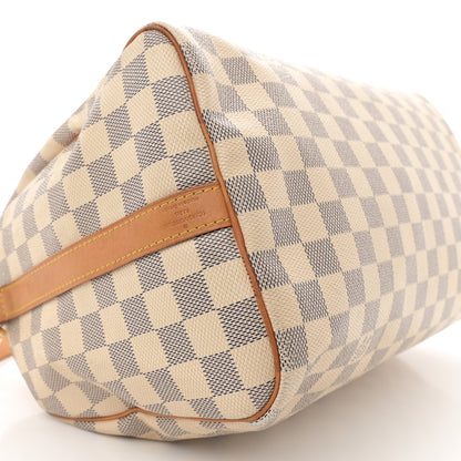Louis Vuitton Damier Azur Speedy Bandouliere 30 9 of 14