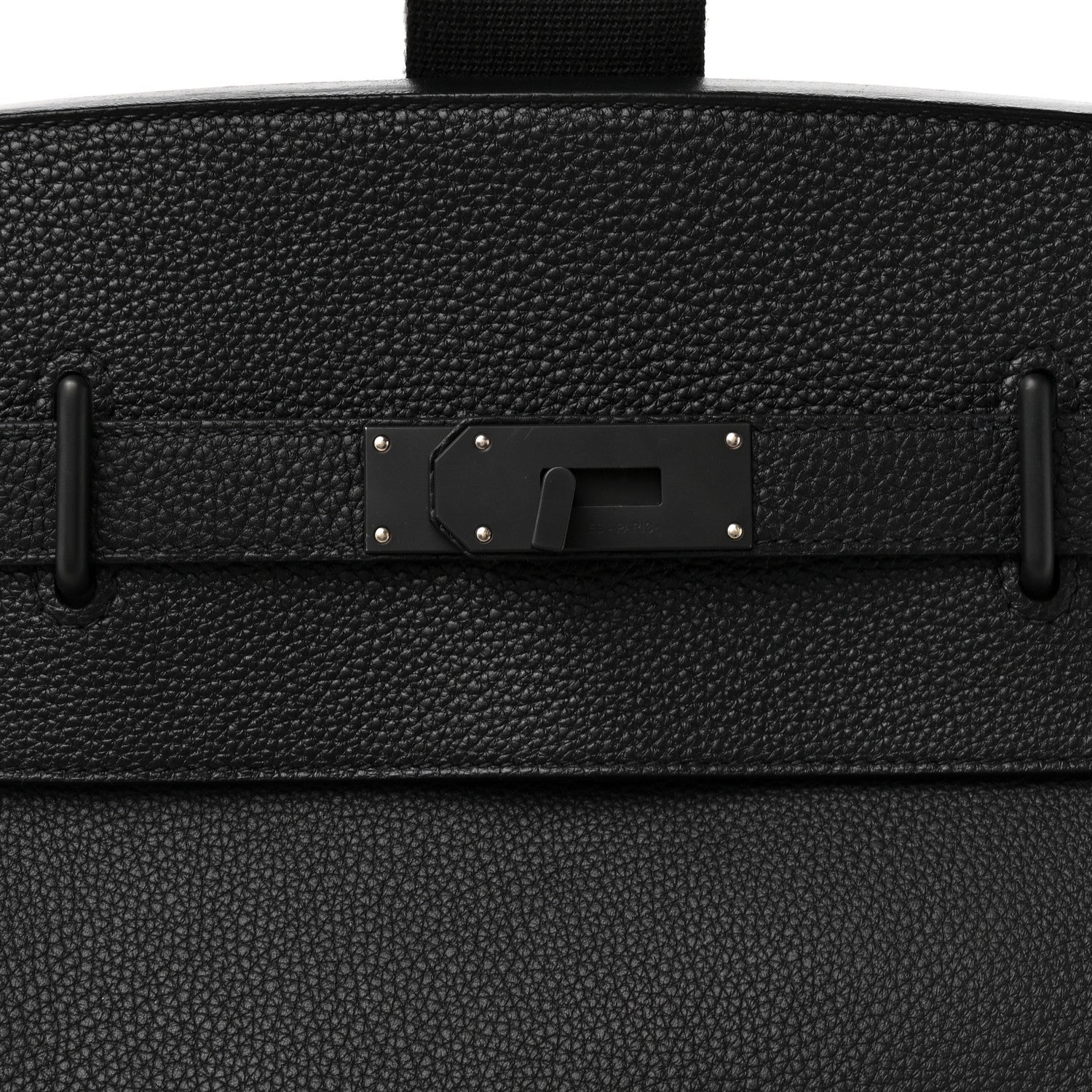 Hermes Togo Hac a Dos GM Backpack  So Black 7 of 10