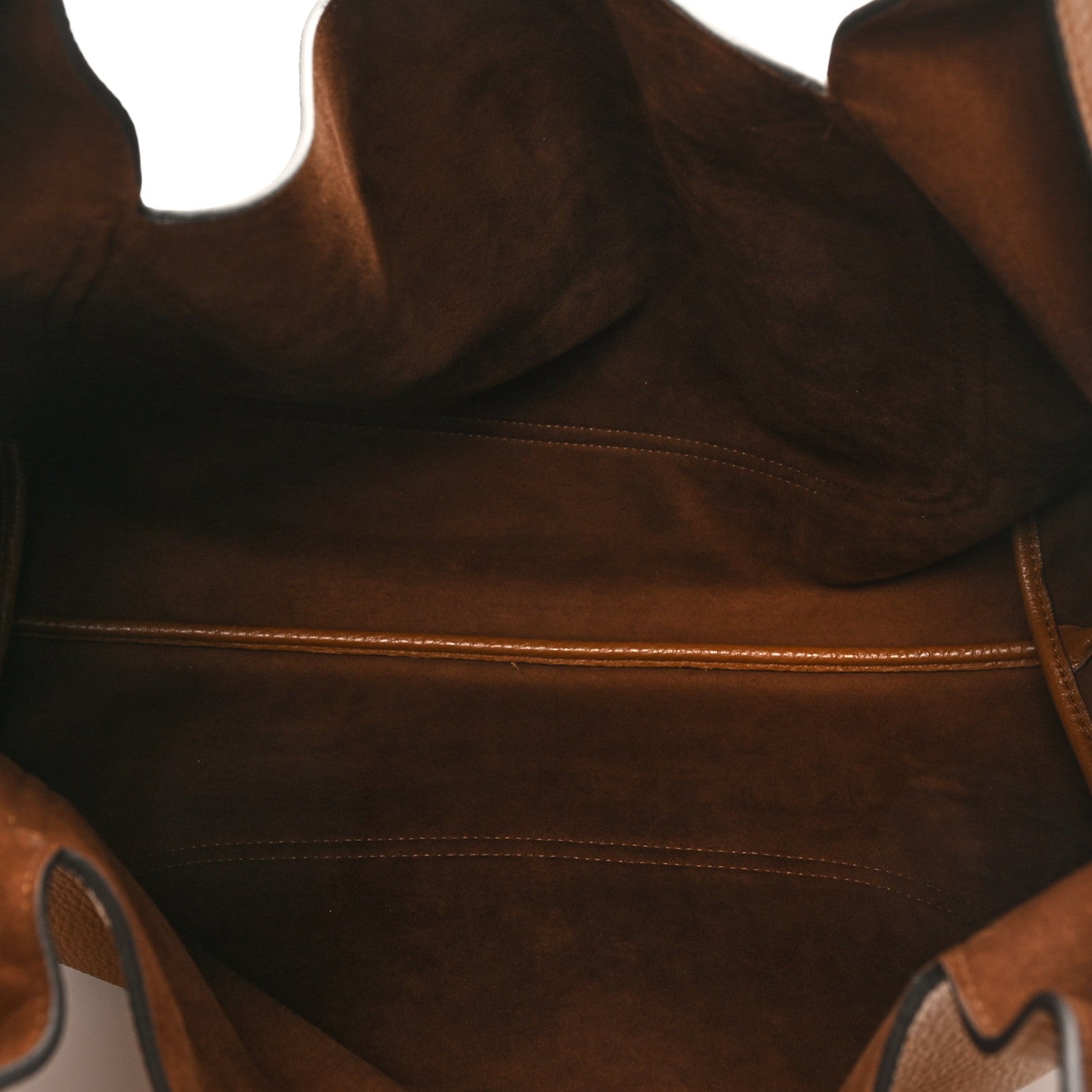 Gucci Grained Calfskin Softbit Maxi Shoulder Bag Brown 6 of 10