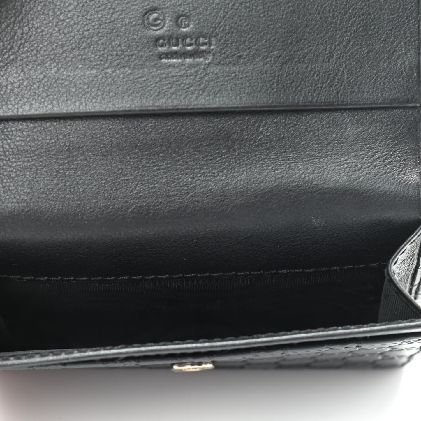 Microguccissima Card Case Black