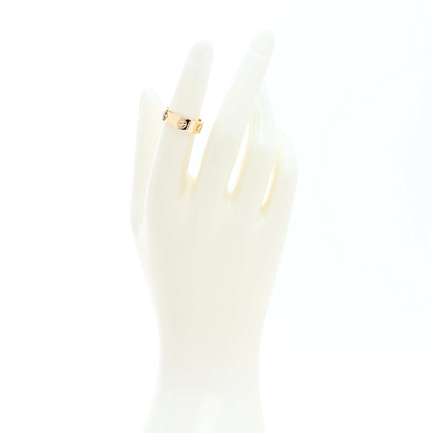 Cartier 18K Yellow Gold 5.5mm LOVE Ring 49 5 2 of 4