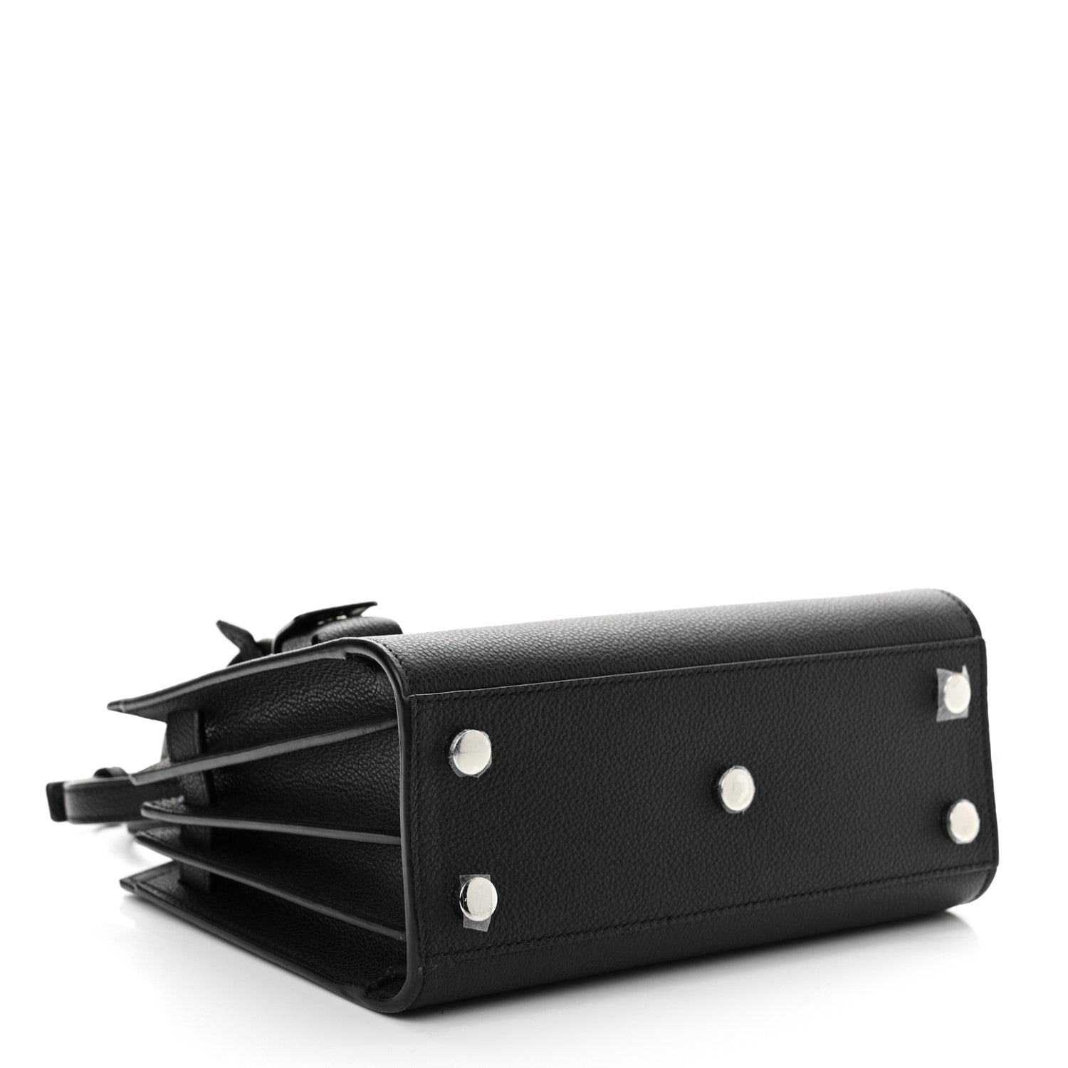 Saint Laurent Grained Calfskin Nano Sac De Jour Black 4 of 13