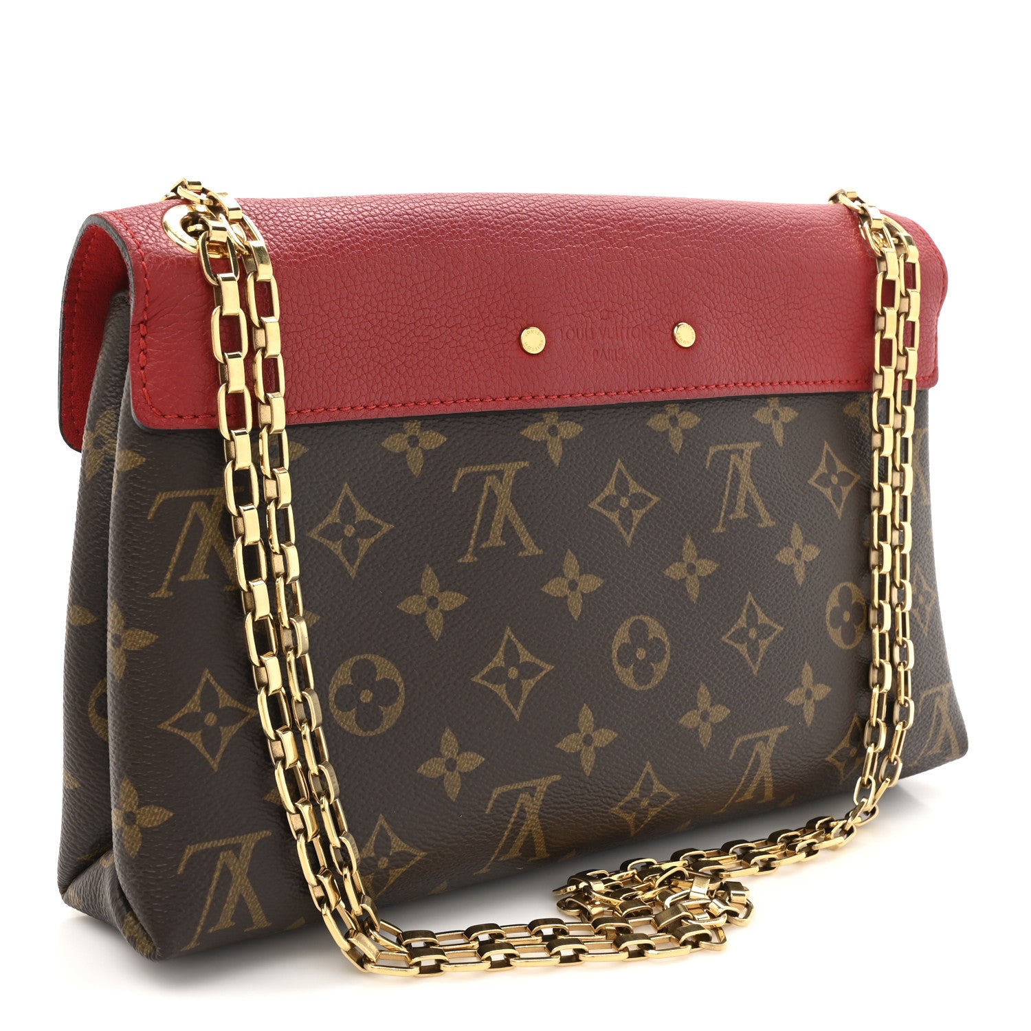 Louis Vuitton Monogram Pallas Chain Cherry 3 of 12